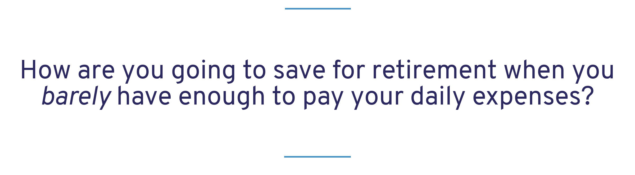 how to save for retirement