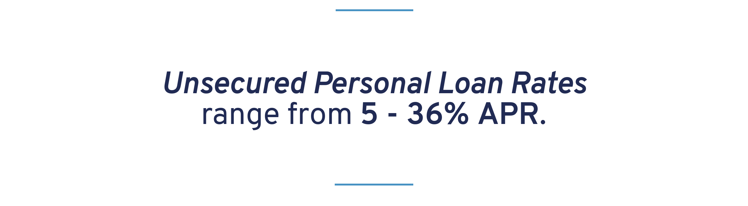 unsecured personal loan
